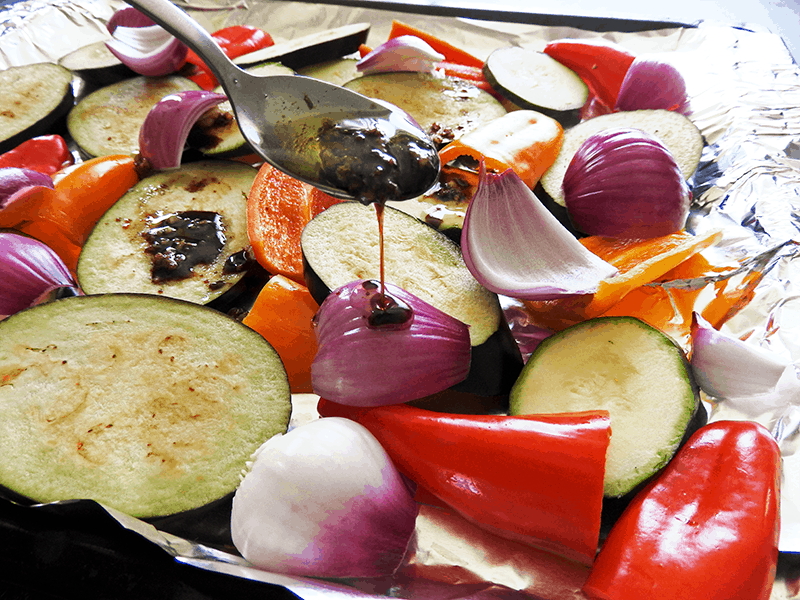 Balsamic Roasted Mediterranean Prep