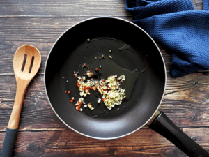 Keto Prawn Stir fry Step 1