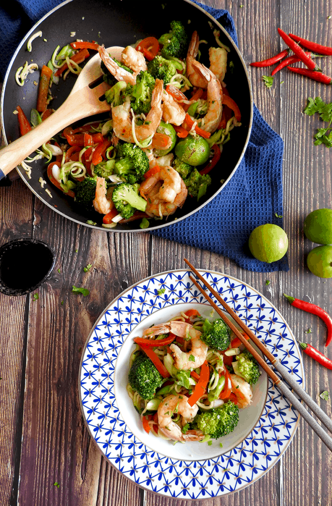 Keto Stir Fry Prawn