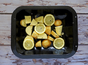 Mediterranean Baked Cod Step 2