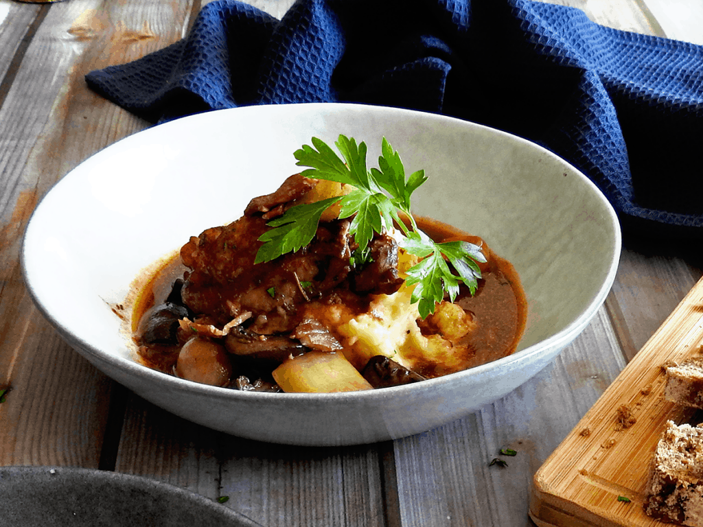 Slow Cooker Chicken Chasseur Recipe Feed Your Sole