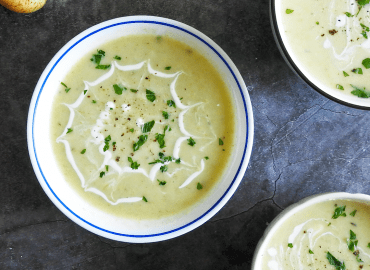 Leek and Potato Slow Cooker Soup