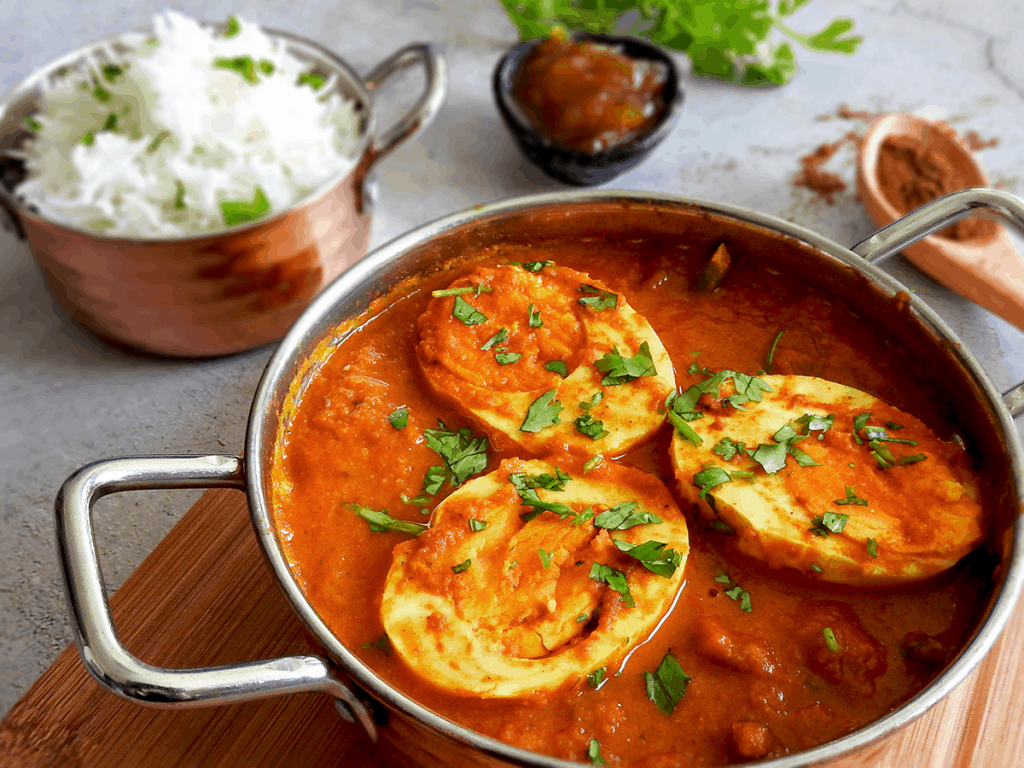 Egg Curry With Vegetables