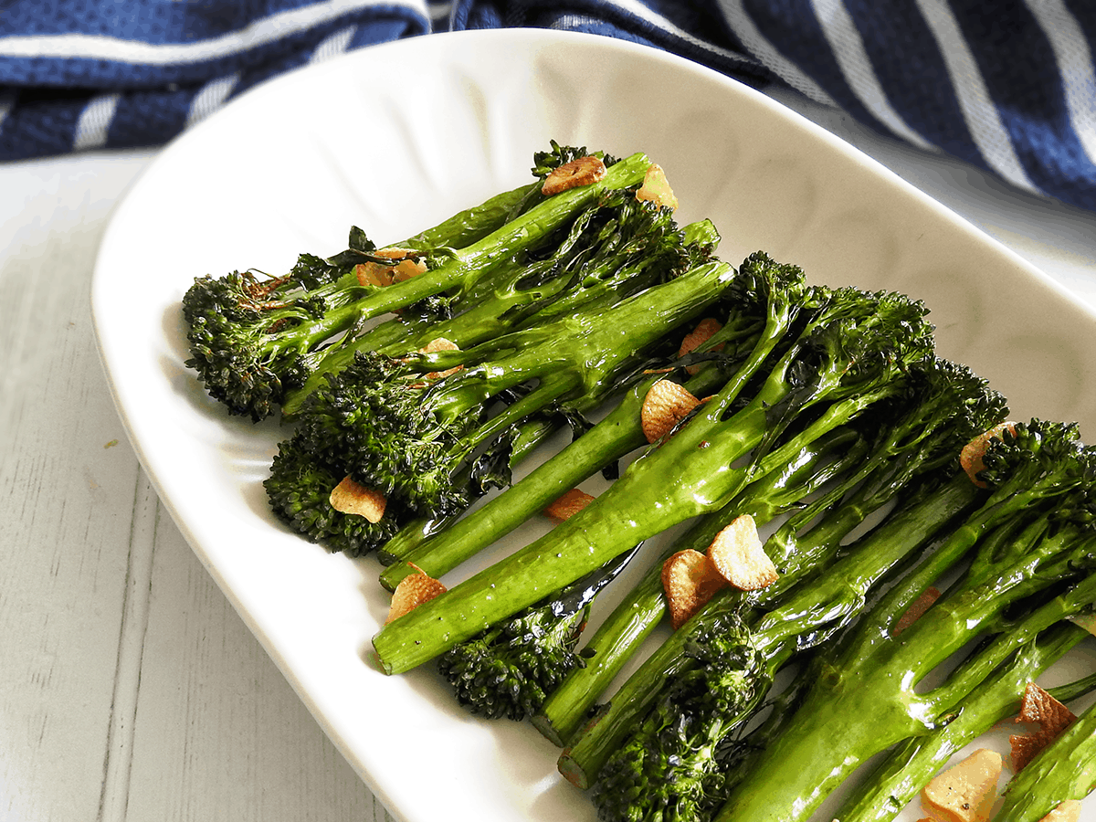 Roasted Garlic Tenderstem Broccoli