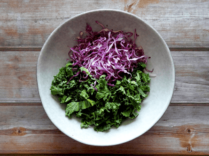 Healthy Kale Coleslaw Step 2