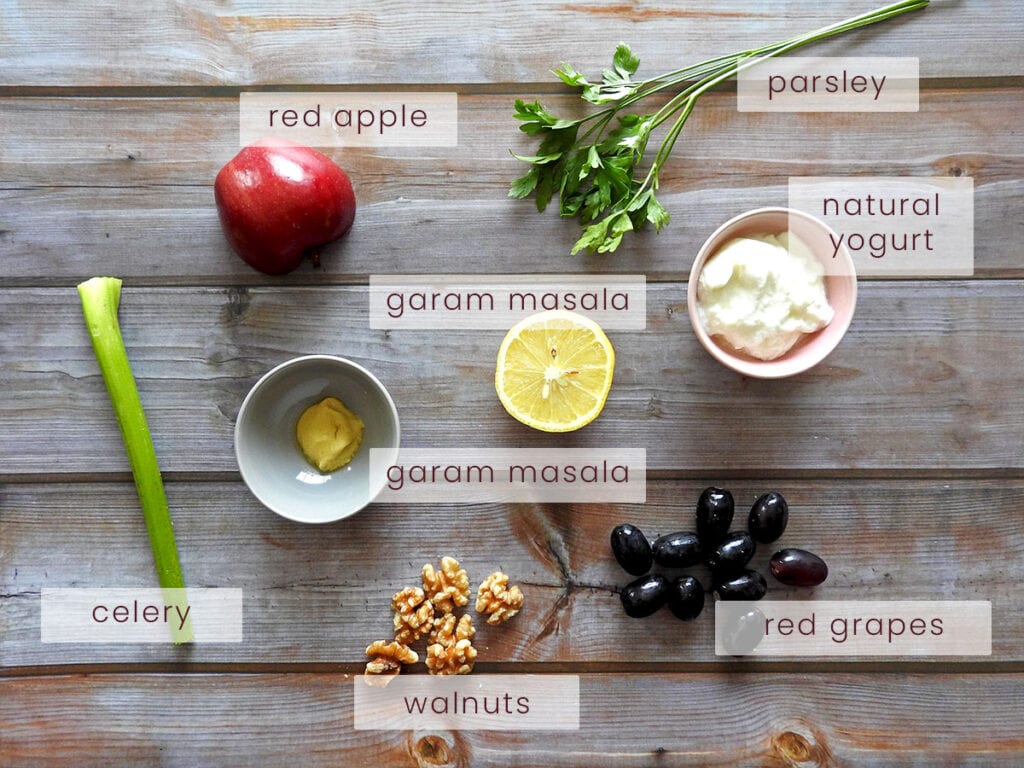 Waldorf Salad Ingredients